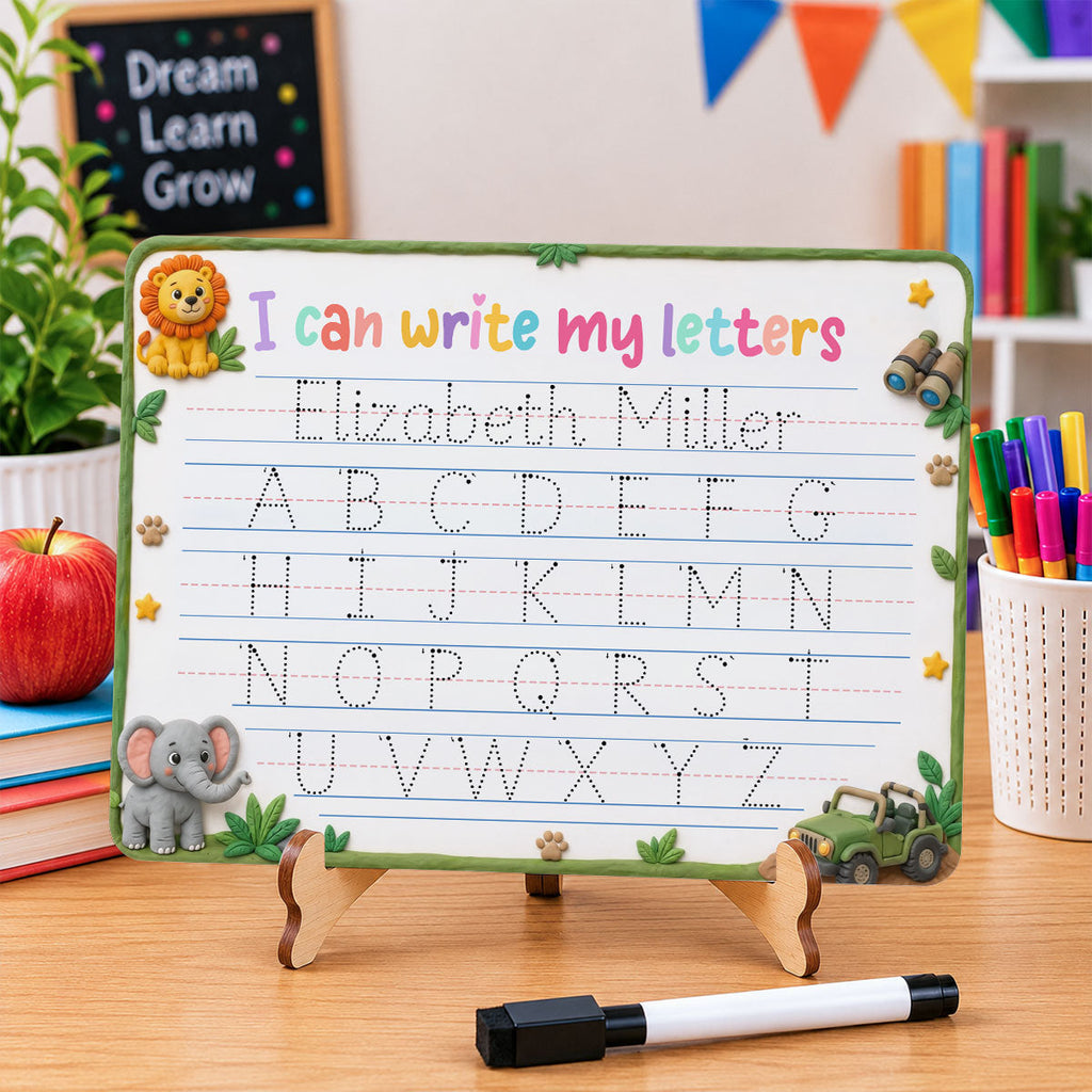 Write My Letters - Personalized Acrylic Tracing Board
