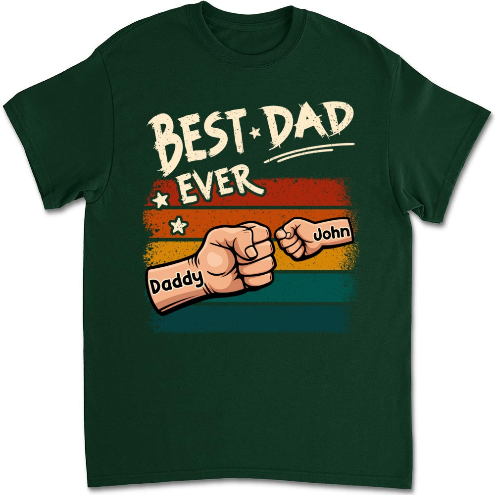 Custom Father's Day, Special Gift for Dad & Grandpa • My Best Daddy - Personalized Shirt - Sweatshirt