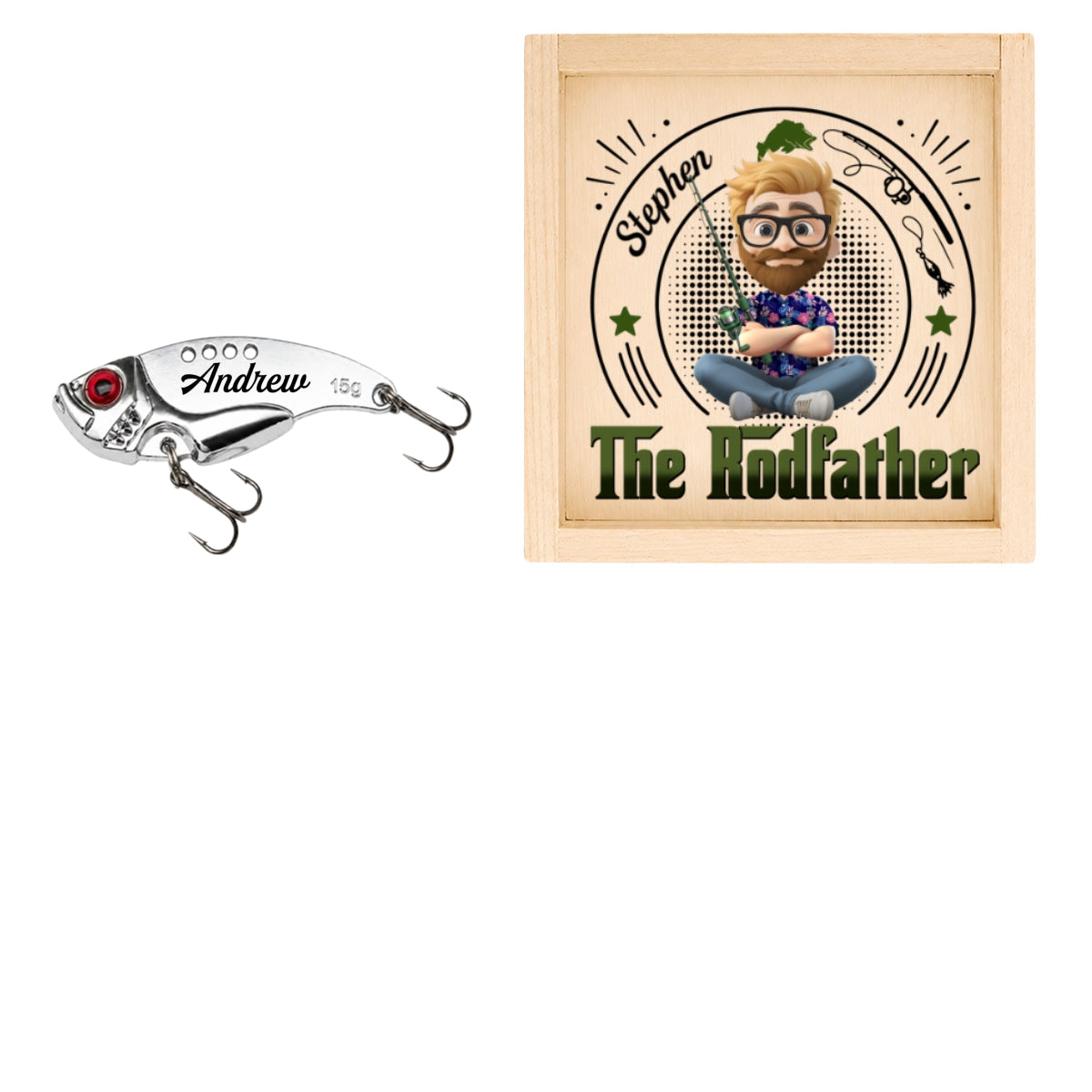 The Rodfather - Personalized Fishing Lure