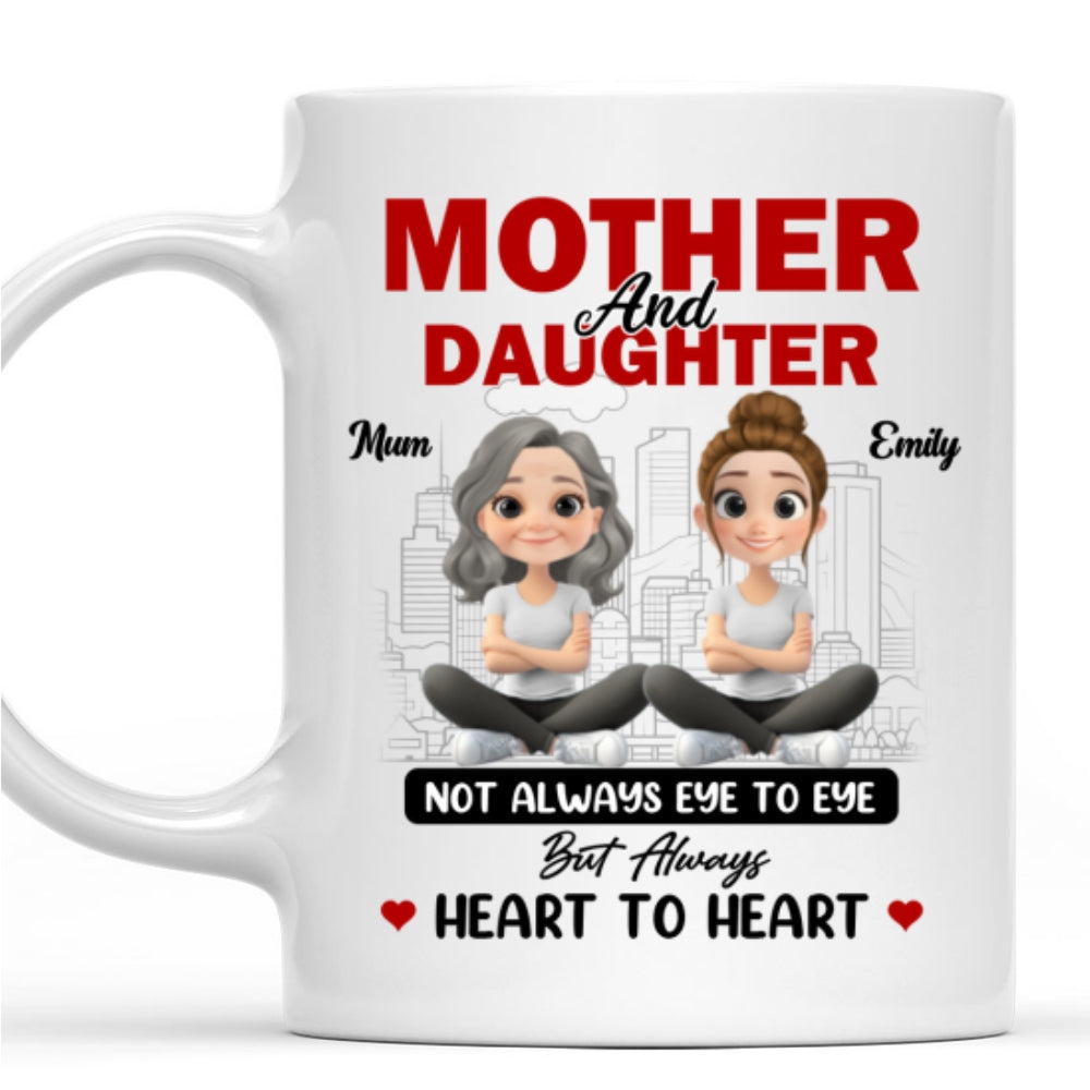 Custom Mother's Day Gift for Daughter • Forever Mum And Daughter - Personalized Coffee Mug