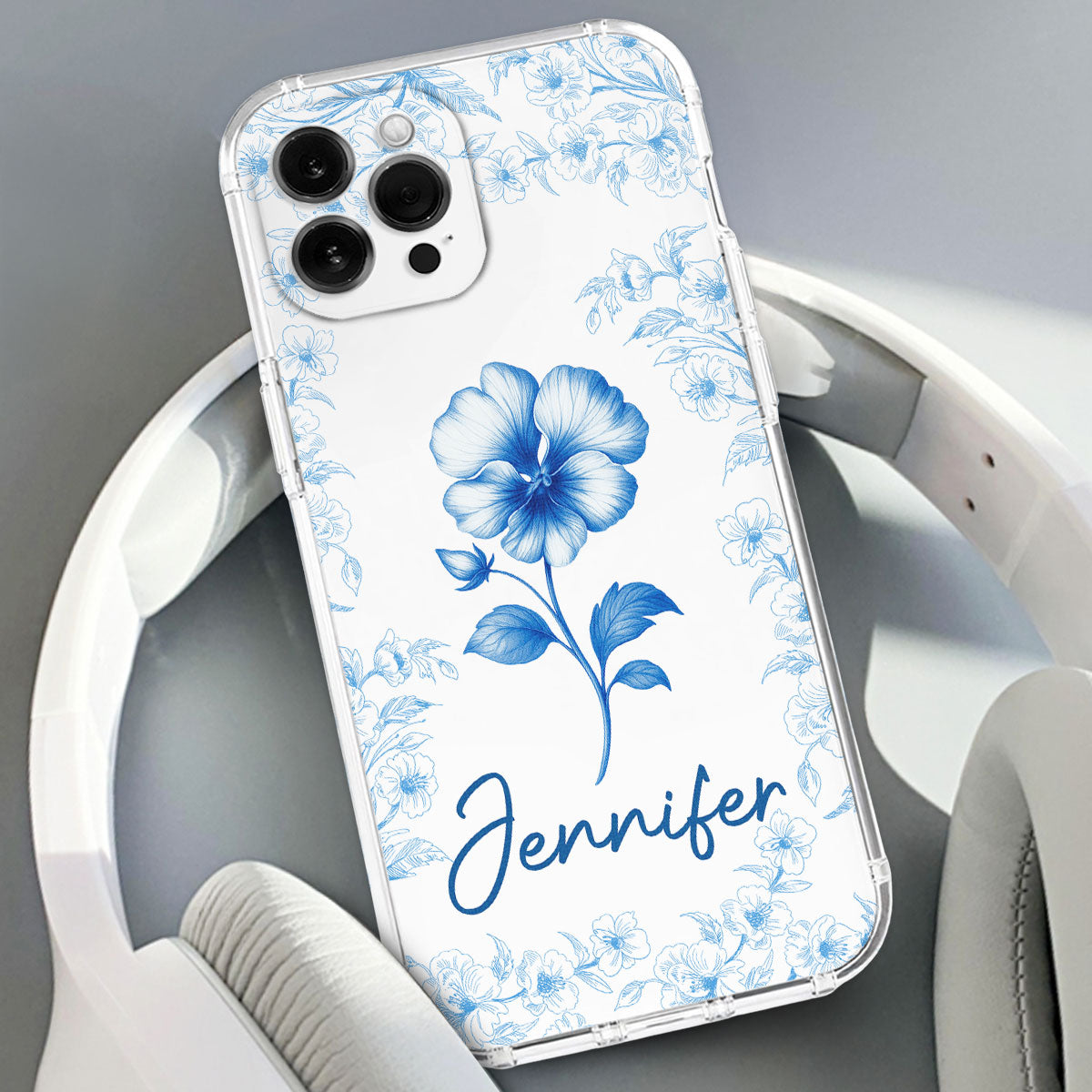Flower Of Month - Personalized Phone Case