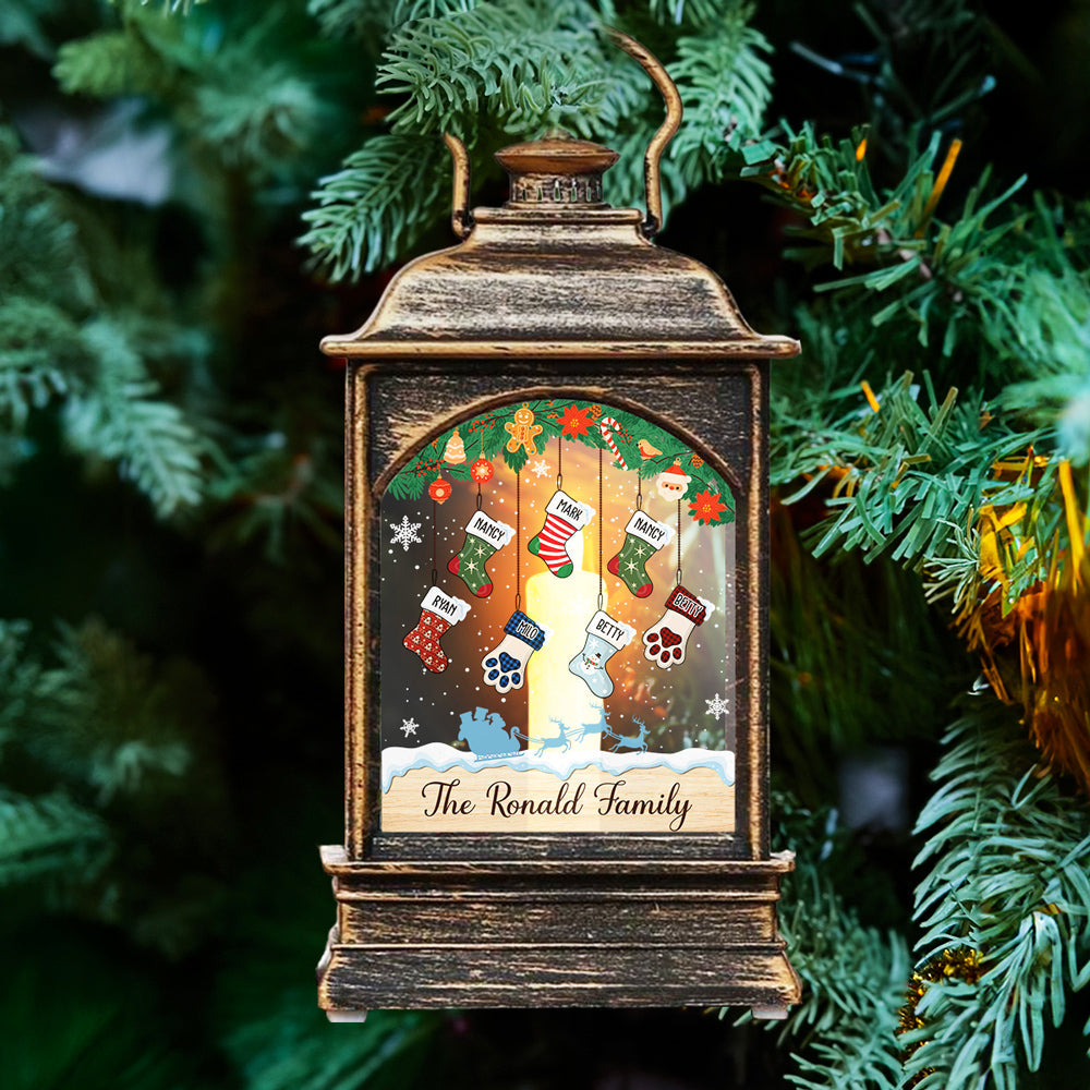 Lovely Stocking - Personalized Christmas Wind Lamp