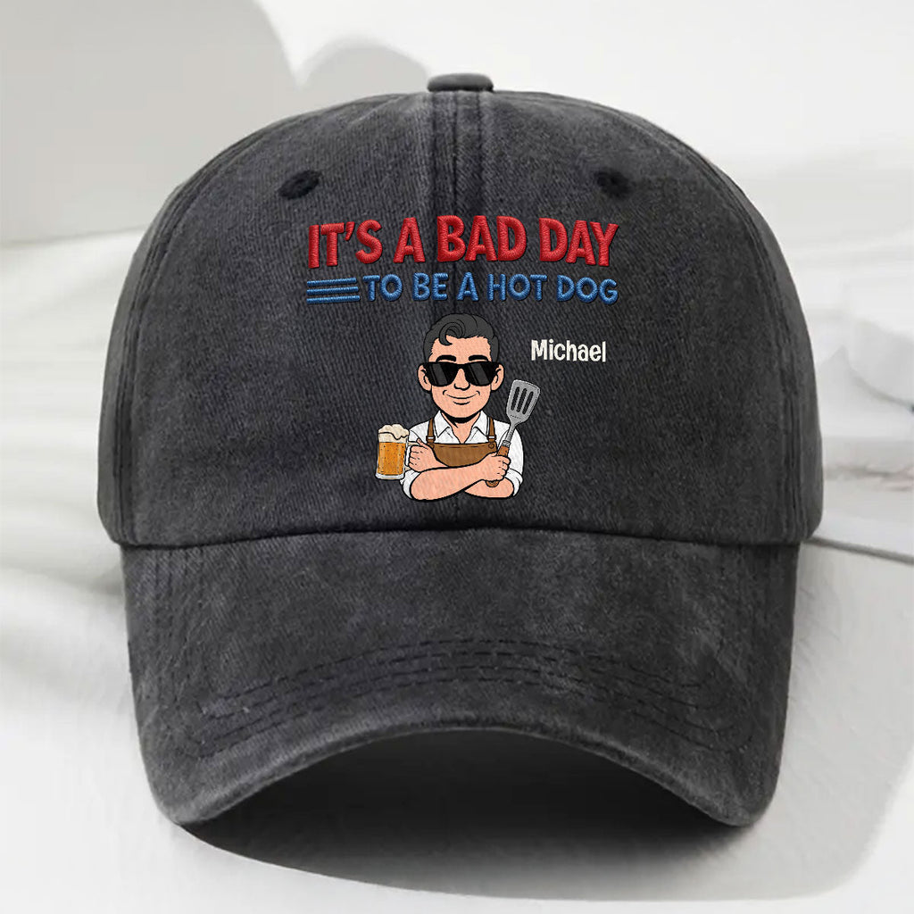 Ketchup Cannot Save You - Personalized Vintage Washed Denim Cap
