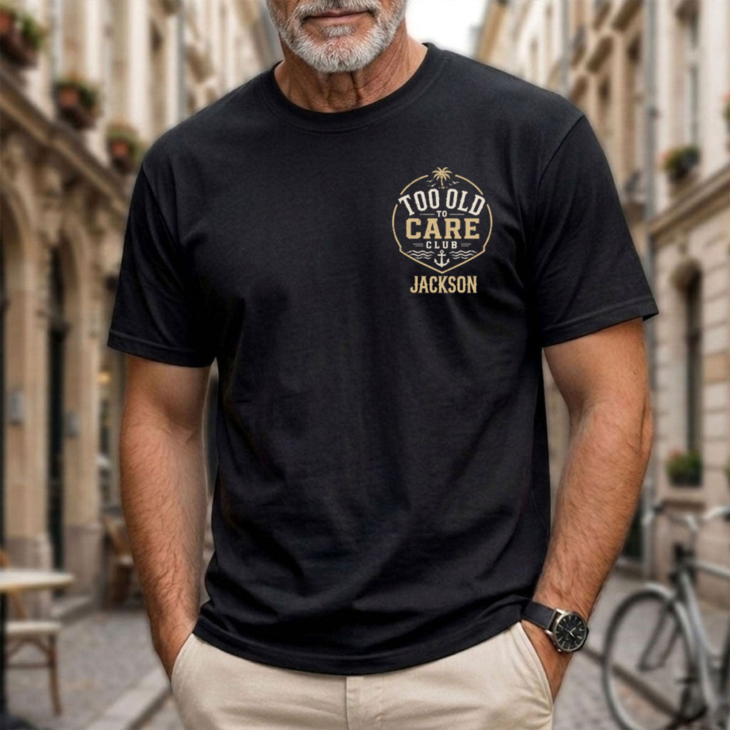 Custom Christmas & Birthday Keepsake Gift • Not My Problem Vacation - Personalized Shirt