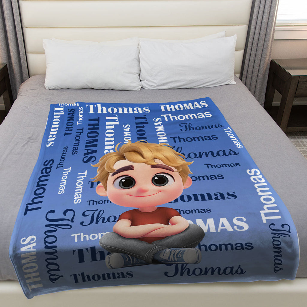 Warming Hug - Personalized Fleece Blanket