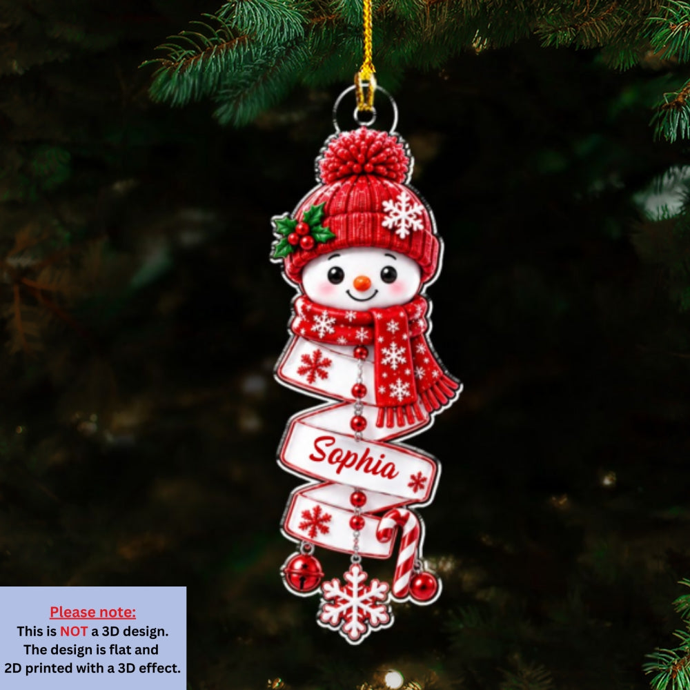 Custom Family Ornament, Christmas Gift for Family Members •  Christmas Cheer - Personalized Acrylic Ornament