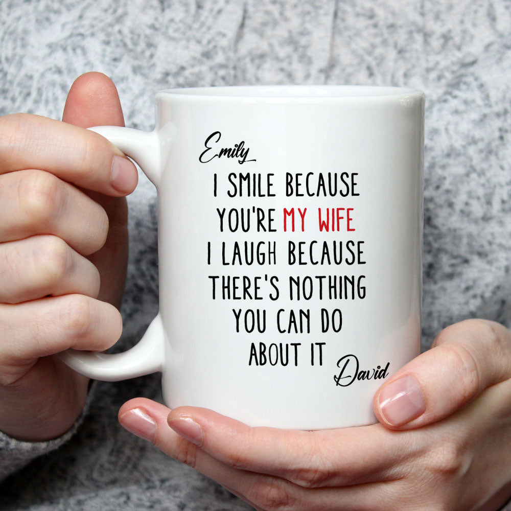 Custom Anniversary Keepsake Gifts For Couple • Dear My Husband - Personalized Coffee Mug