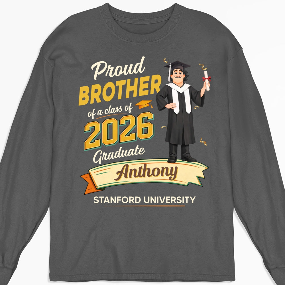 Custom Christmas & Birthday Gift for Dad & Mom • Family Matching Graduation - Personalized Shirt