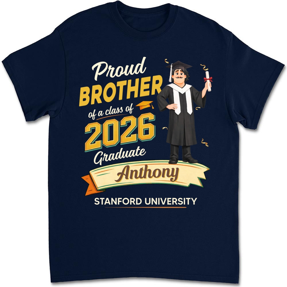 Custom Christmas & Birthday Gift for Dad & Mom • Family Matching Graduation - Personalized Shirt