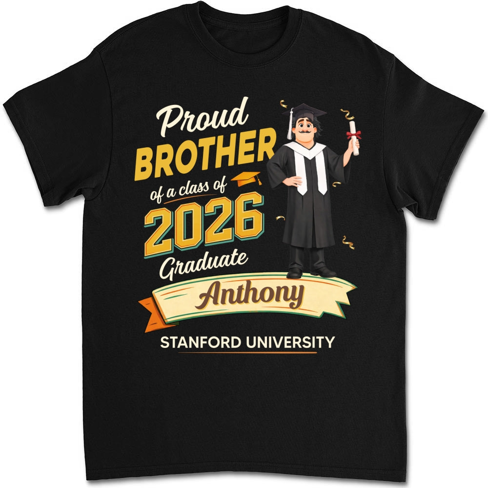 Custom Christmas & Birthday Gift for Dad & Mom • Family Matching Graduation - Personalized Shirt