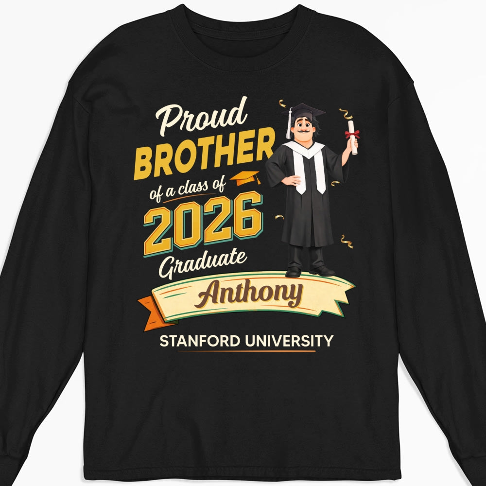 Custom Christmas & Birthday Gift for Dad & Mom • Family Matching Graduation - Personalized Shirt
