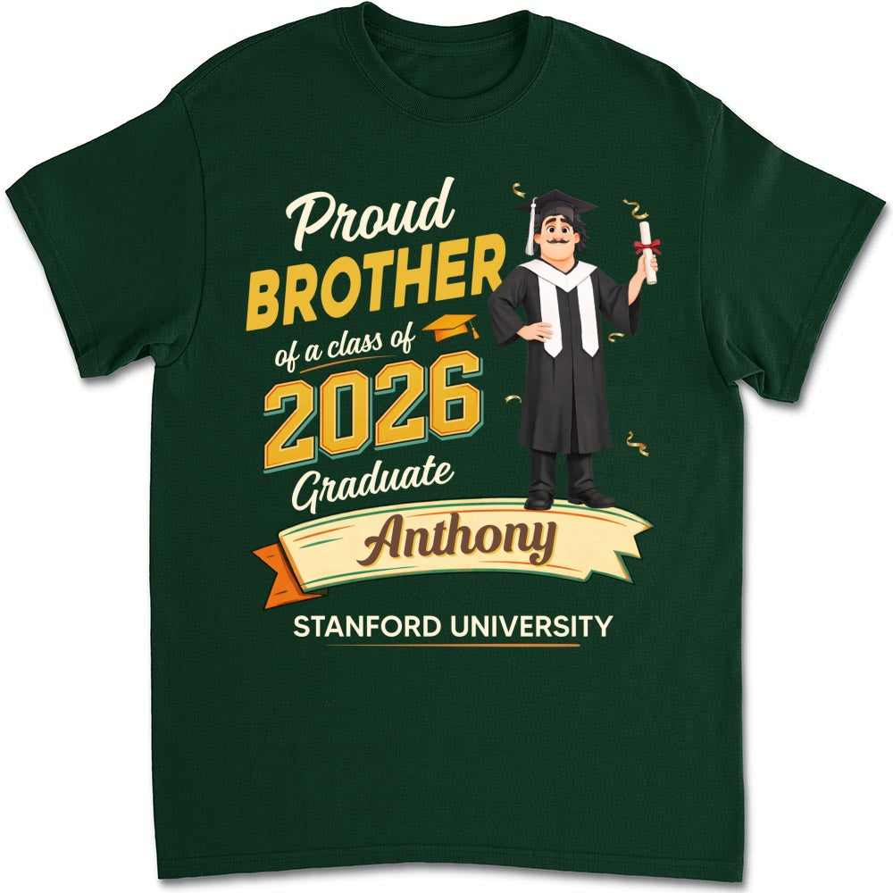 Custom Christmas & Birthday Gift for Dad & Mom • Family Matching Graduation - Personalized Shirt