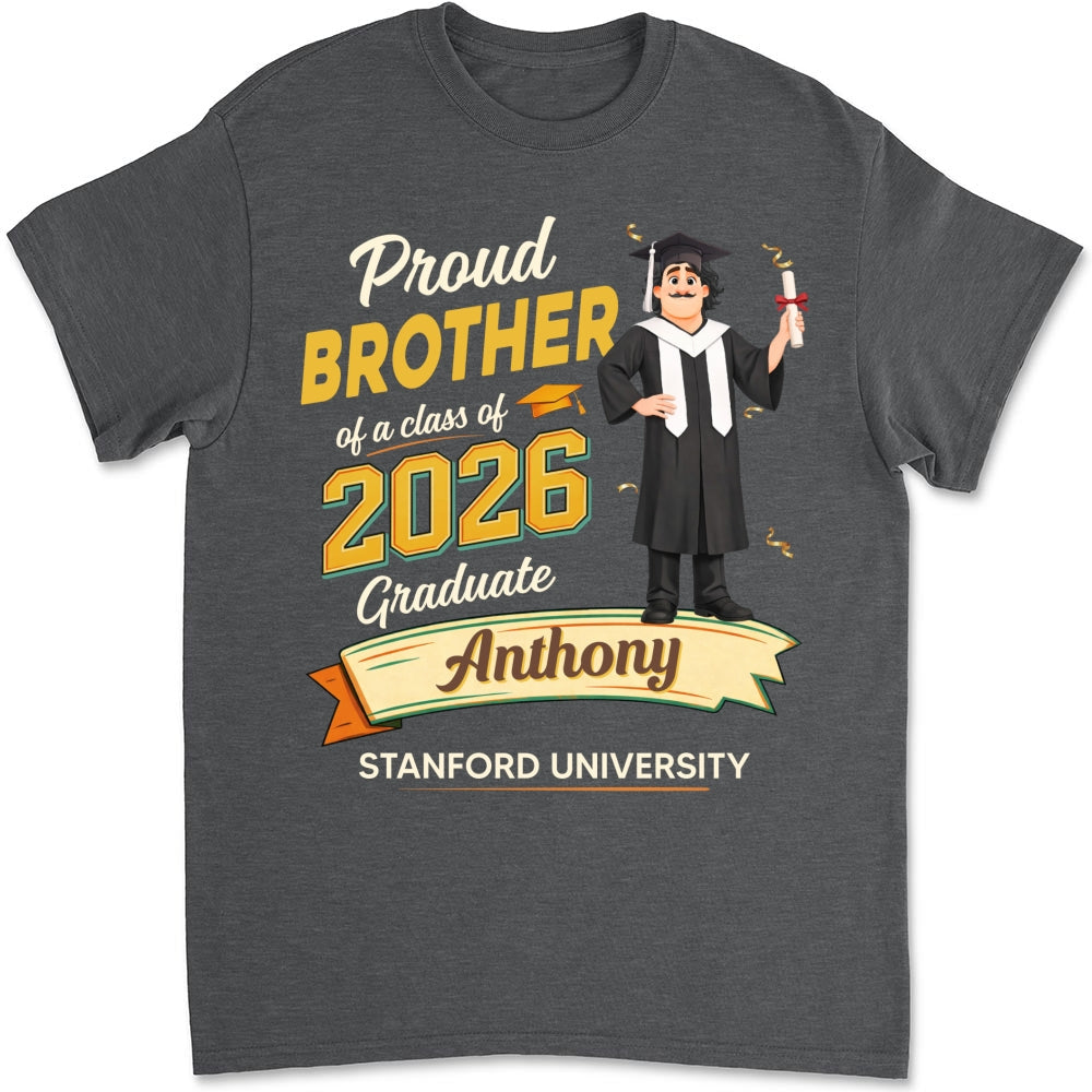 Custom Christmas & Birthday Gift for Dad & Mom • Family Matching Graduation - Personalized Shirt