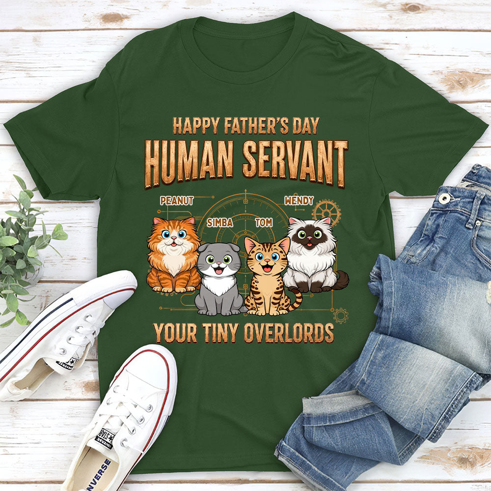 Custom Christmas & Birthday Keepsake Gift • Retro Cartoon Cat - Personalized Shirt - Classic Tee