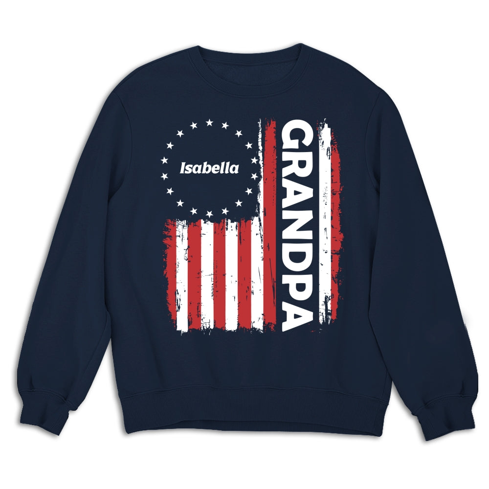 Custom Father's Day, Special Gift for Dad & Grandpa • Papa Legend - Personalized Shirt