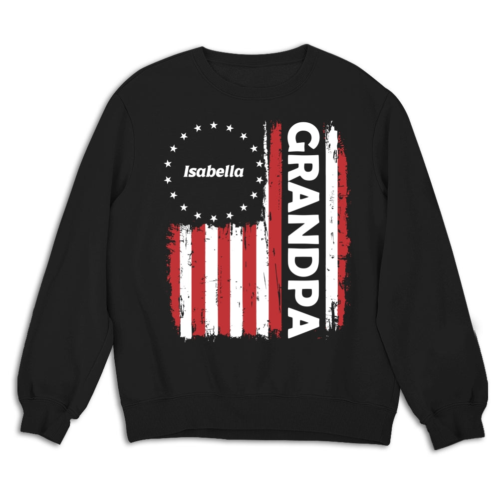 Custom Father's Day, Special Gift for Dad & Grandpa • Papa Legend - Personalized Shirt