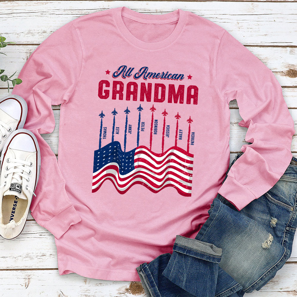Custom Christmas & Birthday Gift for Grandma • Party In USA - Personalized Shirt