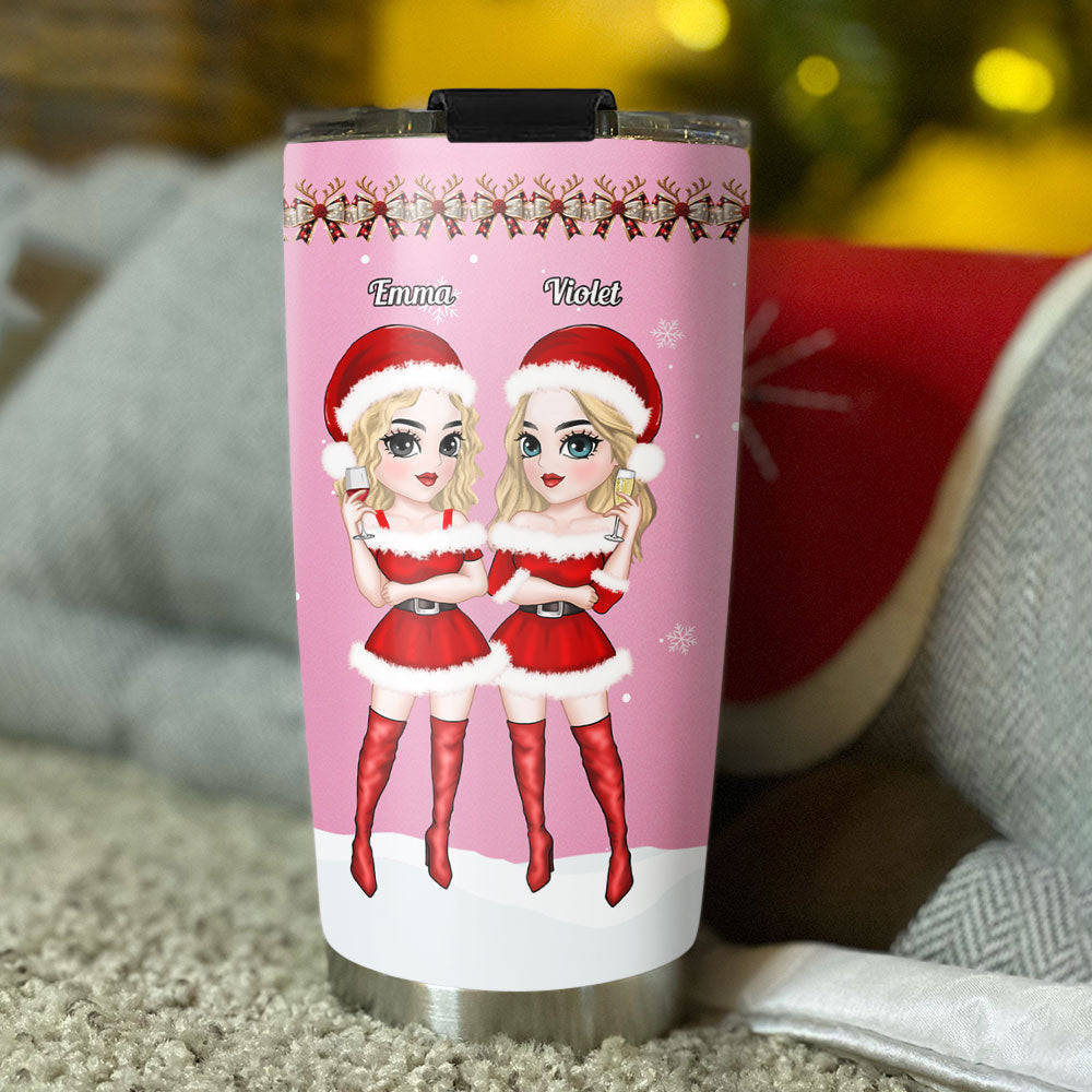 Custom Christmas Birthday Gifts For Best Friend • Punch Bitch - Personalized Tumbler