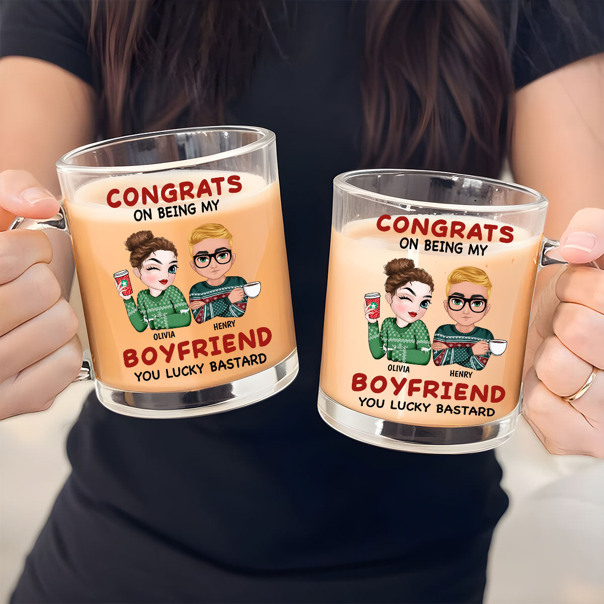 Custom Anniversary Keepsake Gifts For Couple • Still Love you - Personalized Glass Mug