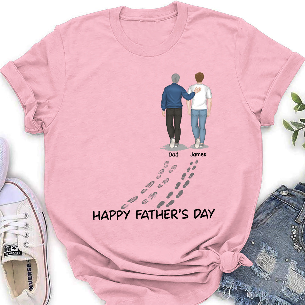 Custom Father's Day, Special Gift for Dad & Grandpa • My Dad Is My Hero - Personalized Shirt