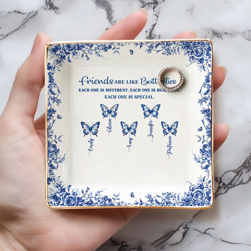 Custom Trinket Dish Gift for Friend, for Soul Sister • Each One Is Special - Personalized Jewelry Dish
