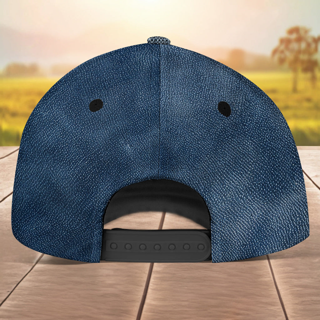 Grandpa And Grandkid's Hands - Personalized Classic Cap
