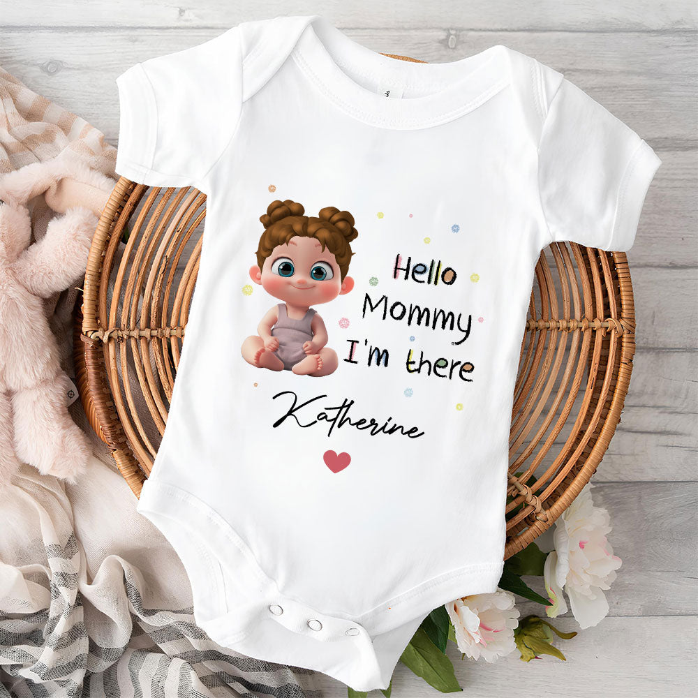 Mommy I Am There - Personalized Baby Onesie