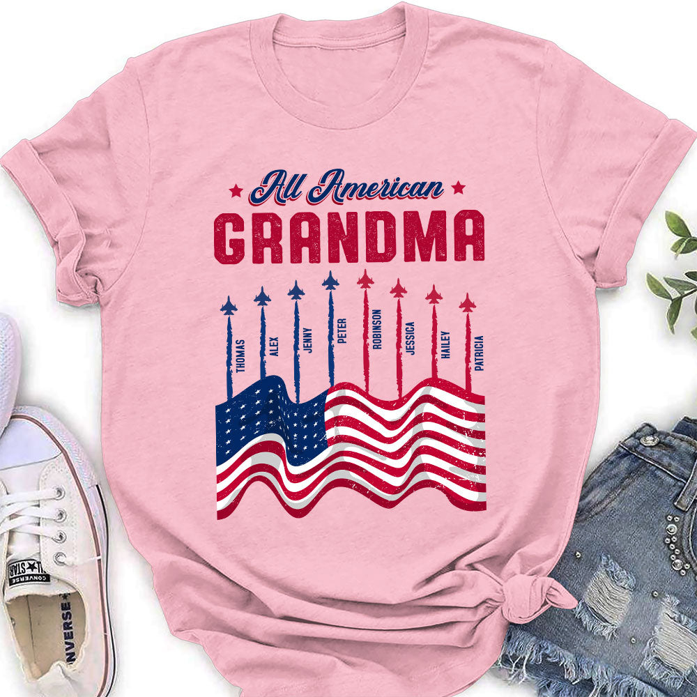 Custom Christmas & Birthday Gift for Grandma • Party In USA - Personalized Shirt
