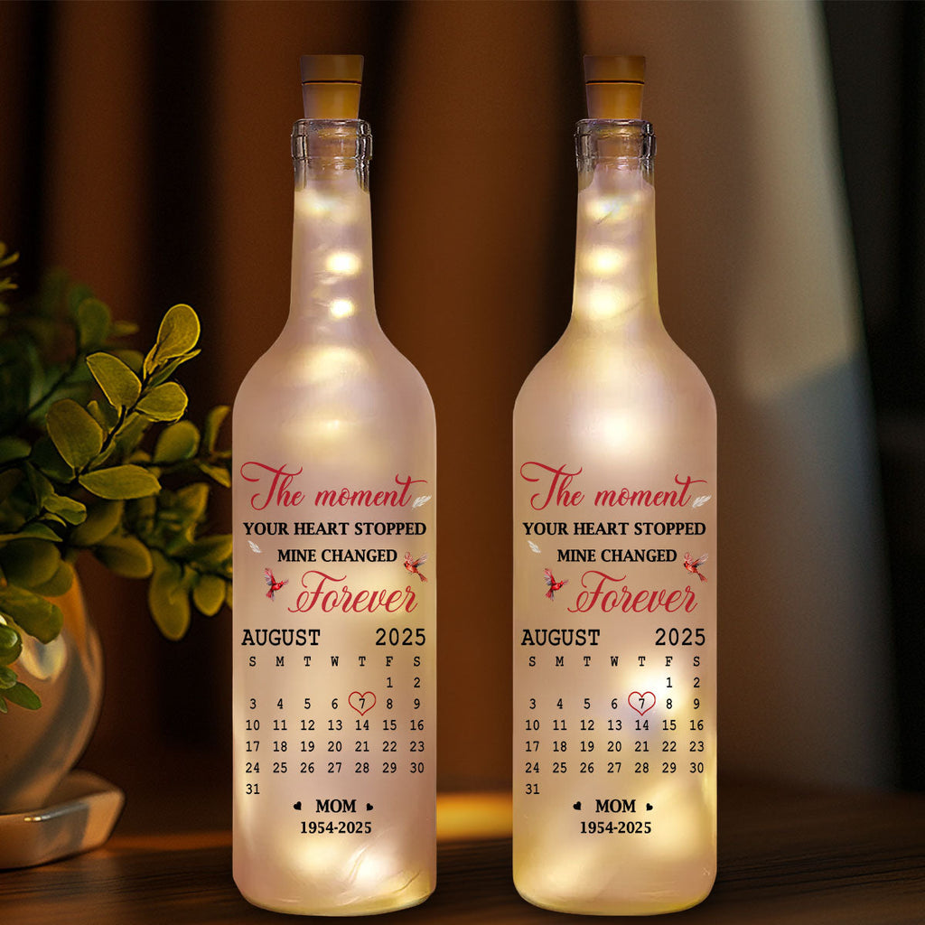 The Moment - Personalized Bottle Lamp