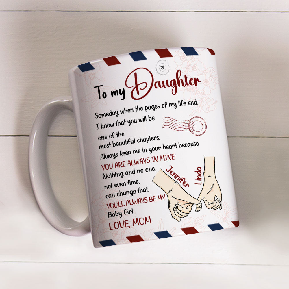 Custom Christmas & Birthday Gift for Daughter • The Most Beautiful Chapters - Personalized Mug