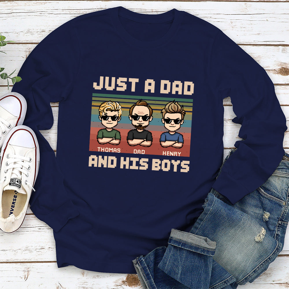 Custom Father's Day, Special Gift for Dad & Grandpa • A Dad And His Daughter - Personalized Shirt