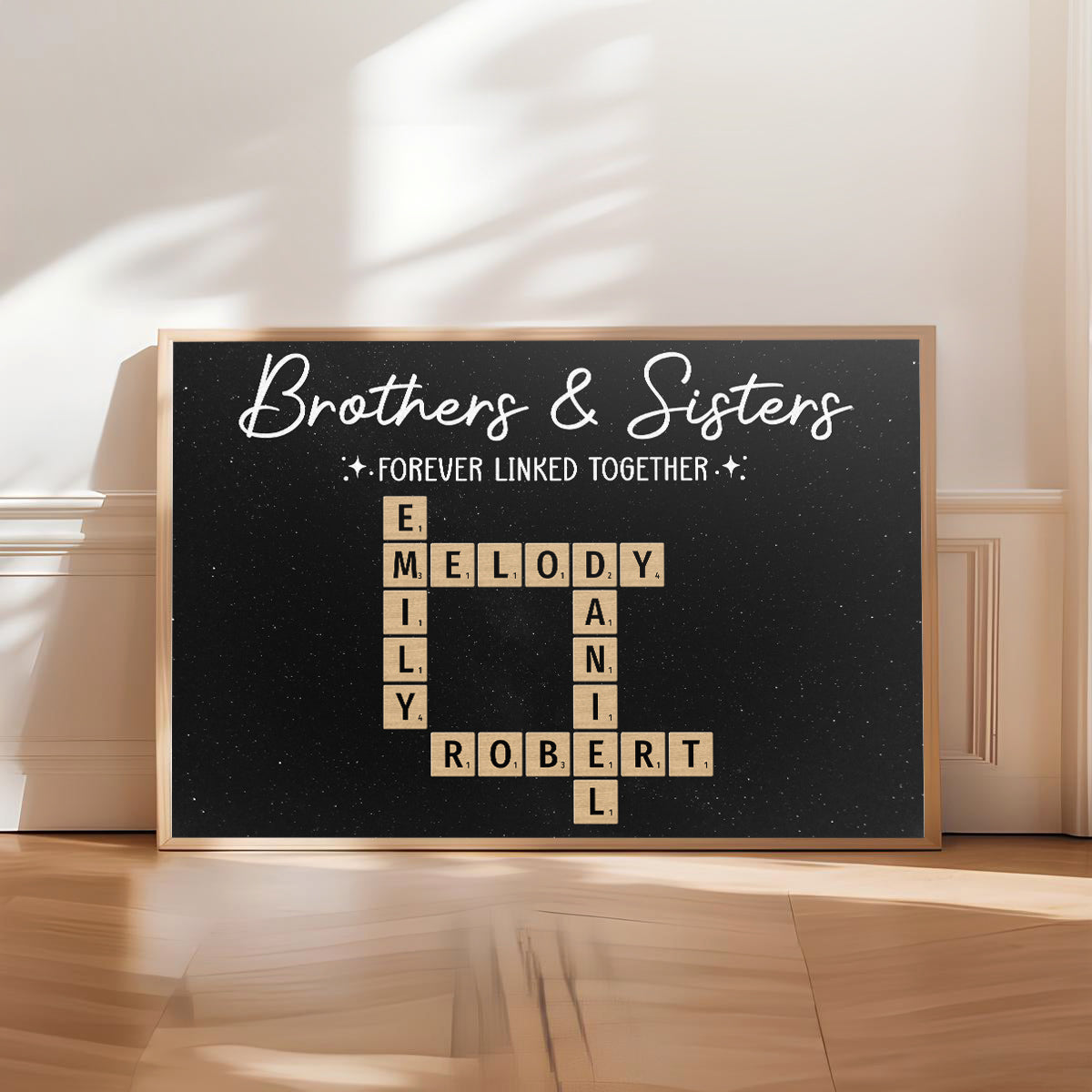 Always Linked Forever Together - Personalized Poster