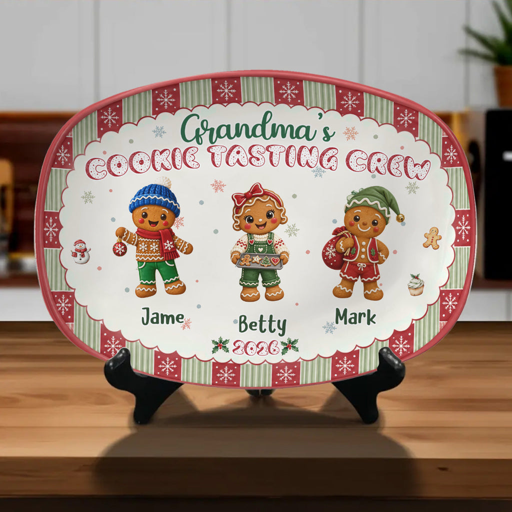 Christmas Baking Crew - Personalized Platter