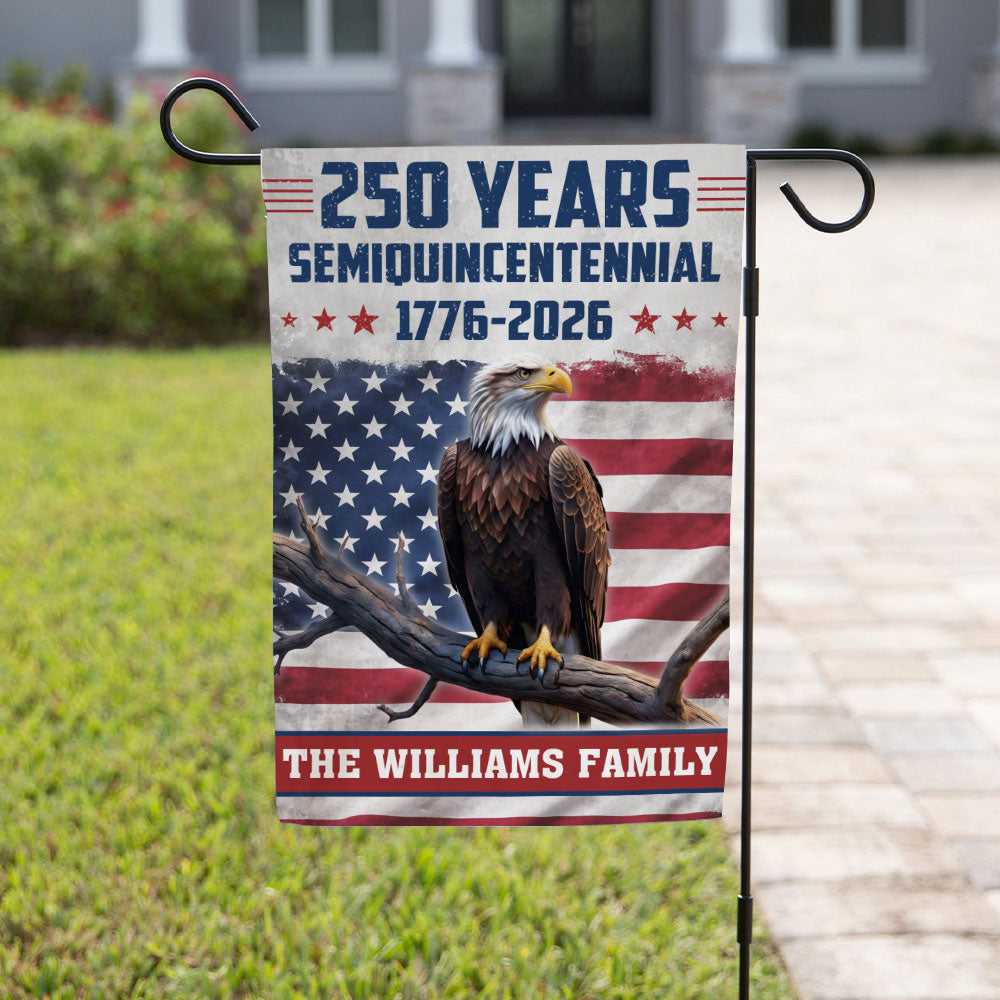 The Year We Remember - Personalized Flag