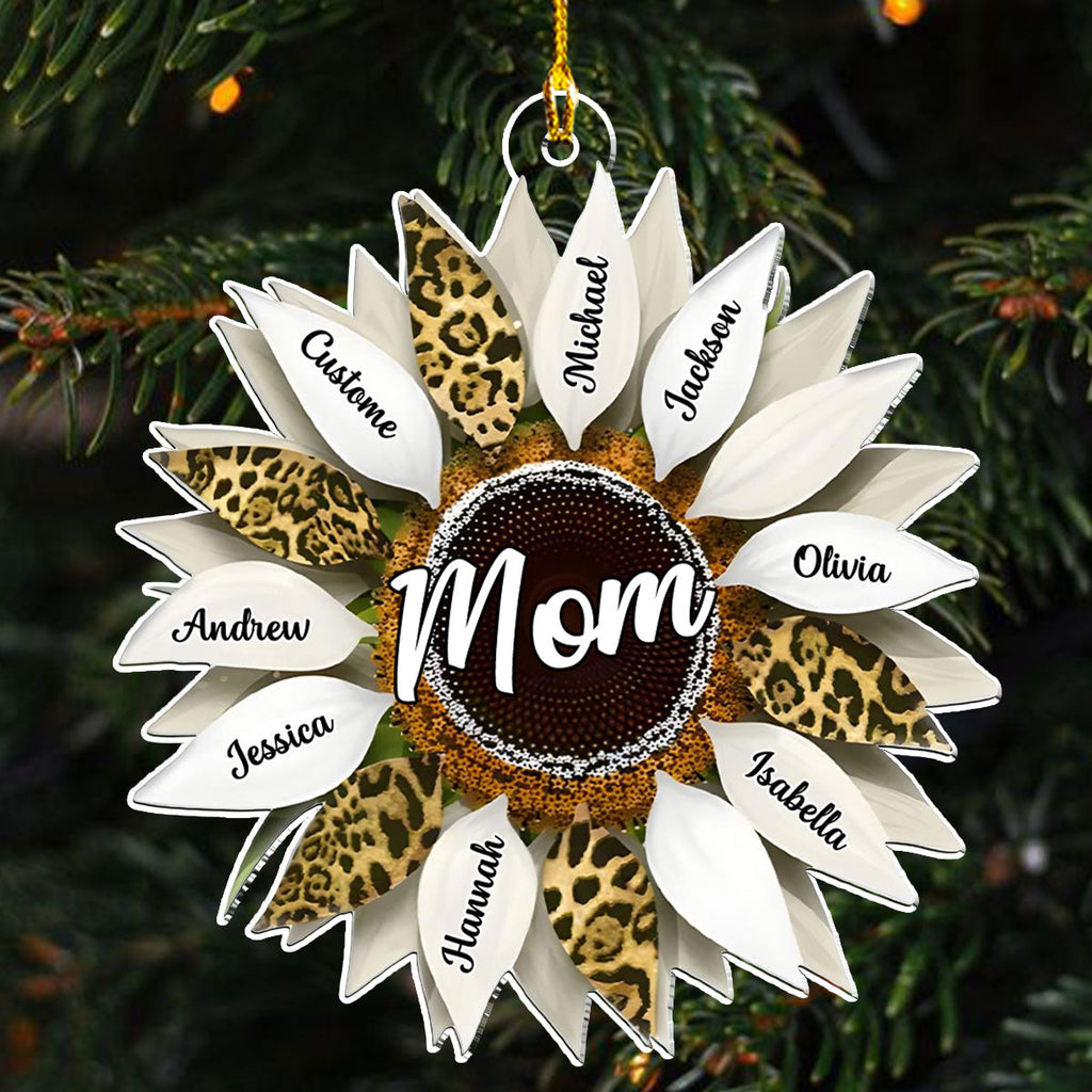 Custom Family Ornament, Christmas Gift for Family Members •  Nana Christmas - Personalized Acrylic Ornament