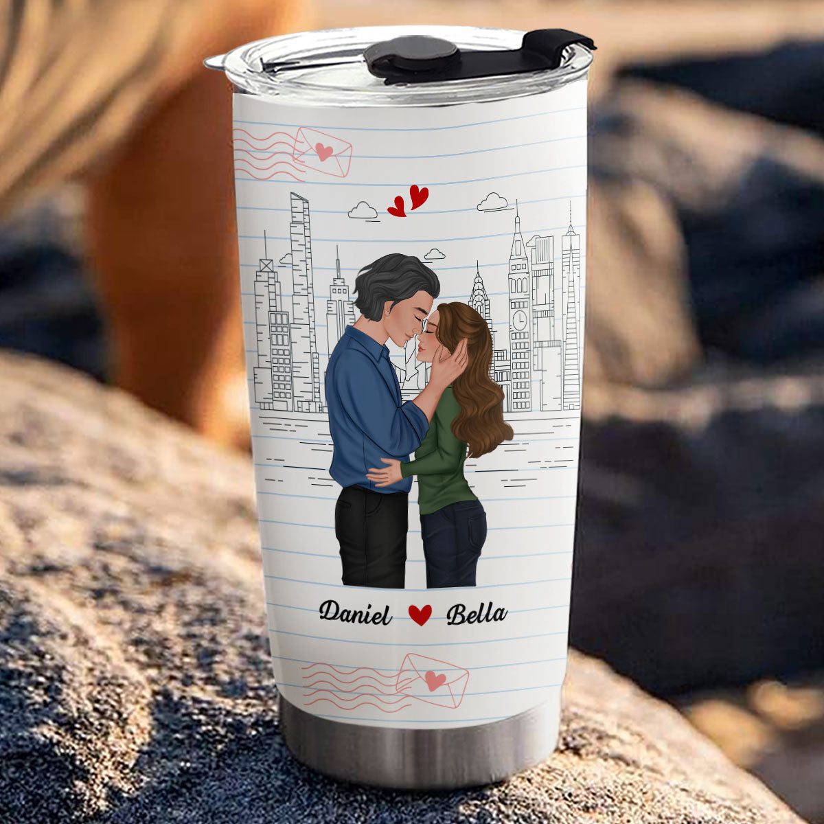 The Day I Met You Version 2 - Personalized Tumbler