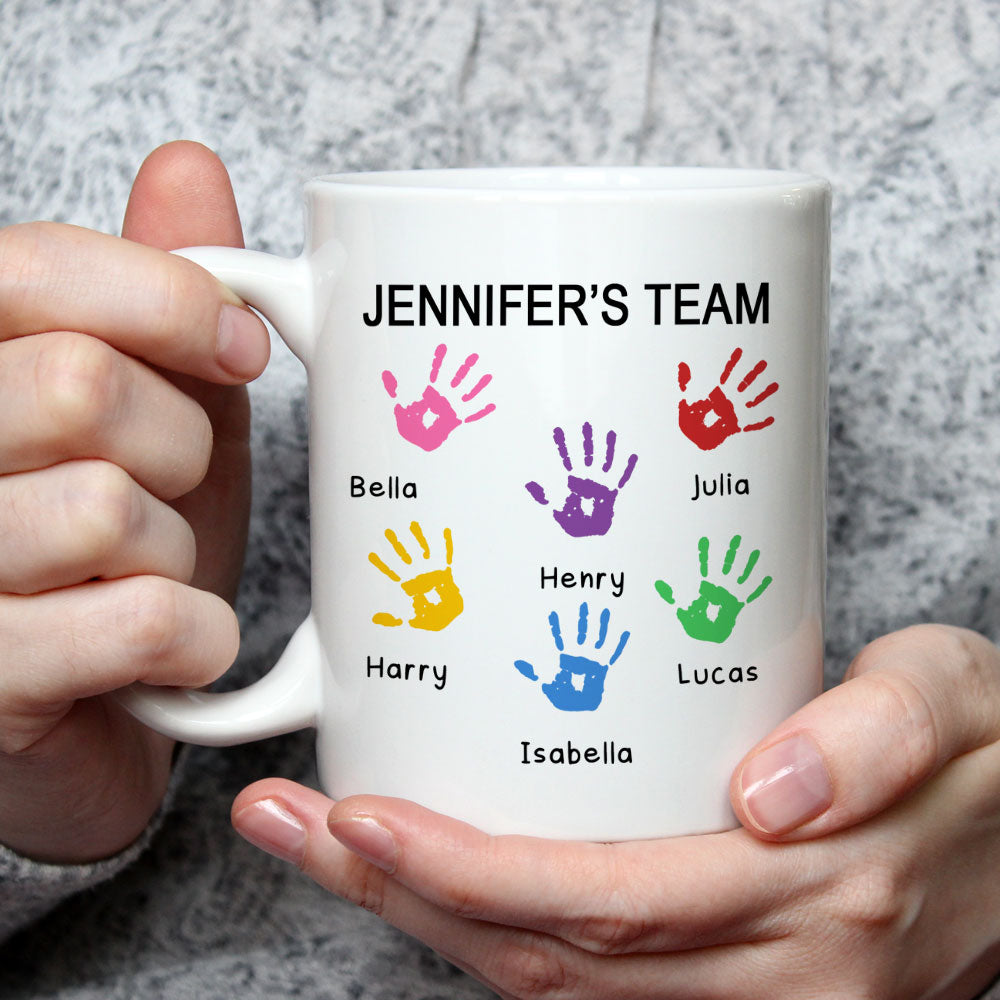 Custom Coworker, Christmas & Birthday Team Appreciation Gift • Team Spirit - Personalized Coffee Mug