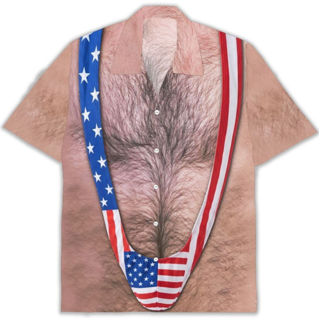 Hairy Body - Personalized Hawaiian Shirt