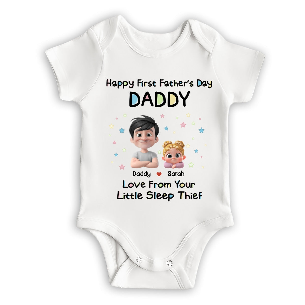 Little Sleep Thief - Personalized Baby Onesie