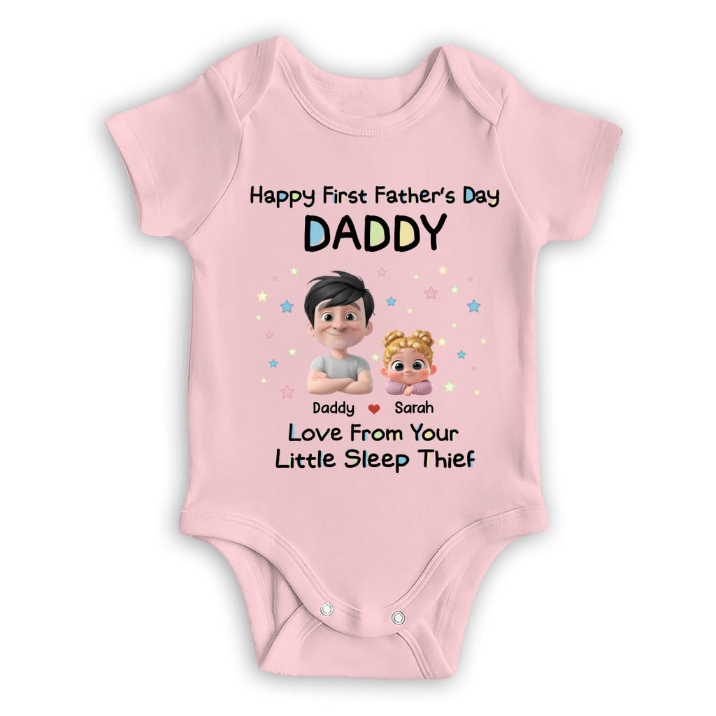 Little Sleep Thief - Personalized Baby Onesie