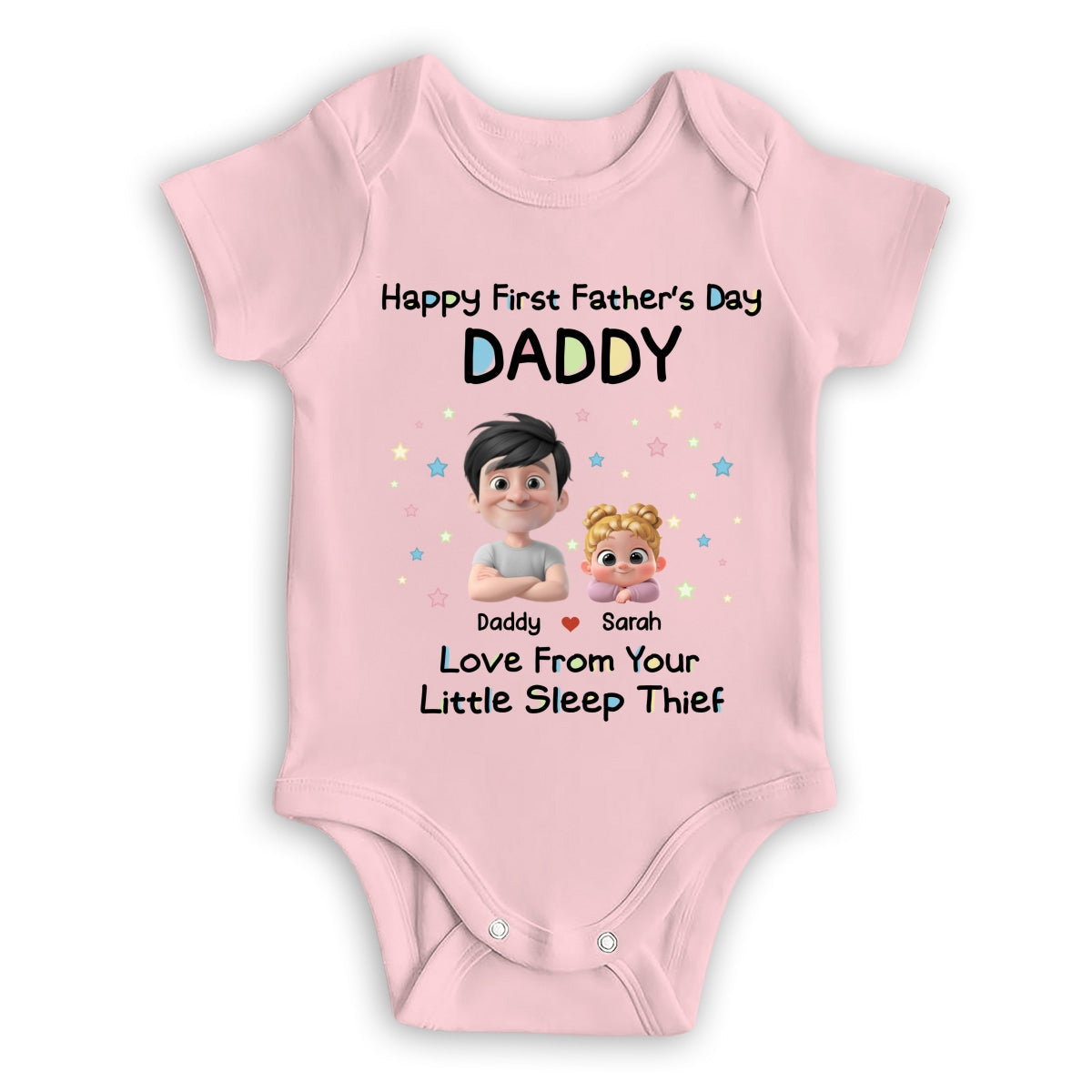 Little Sleep Thief - Personalized Baby Onesie
