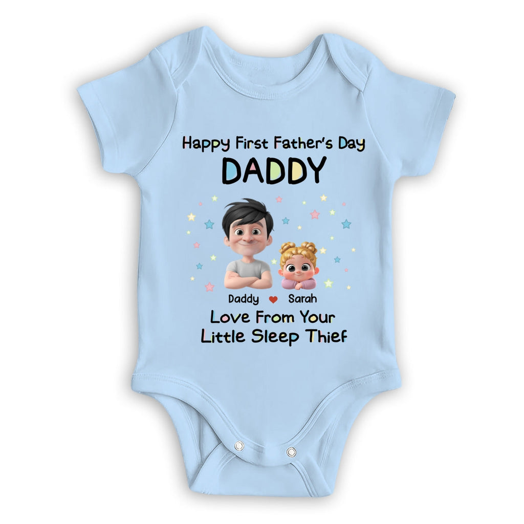 Little Sleep Thief - Personalized Baby Onesie