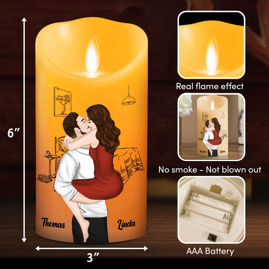 I Am Proud Of You - Personalized LED Candle