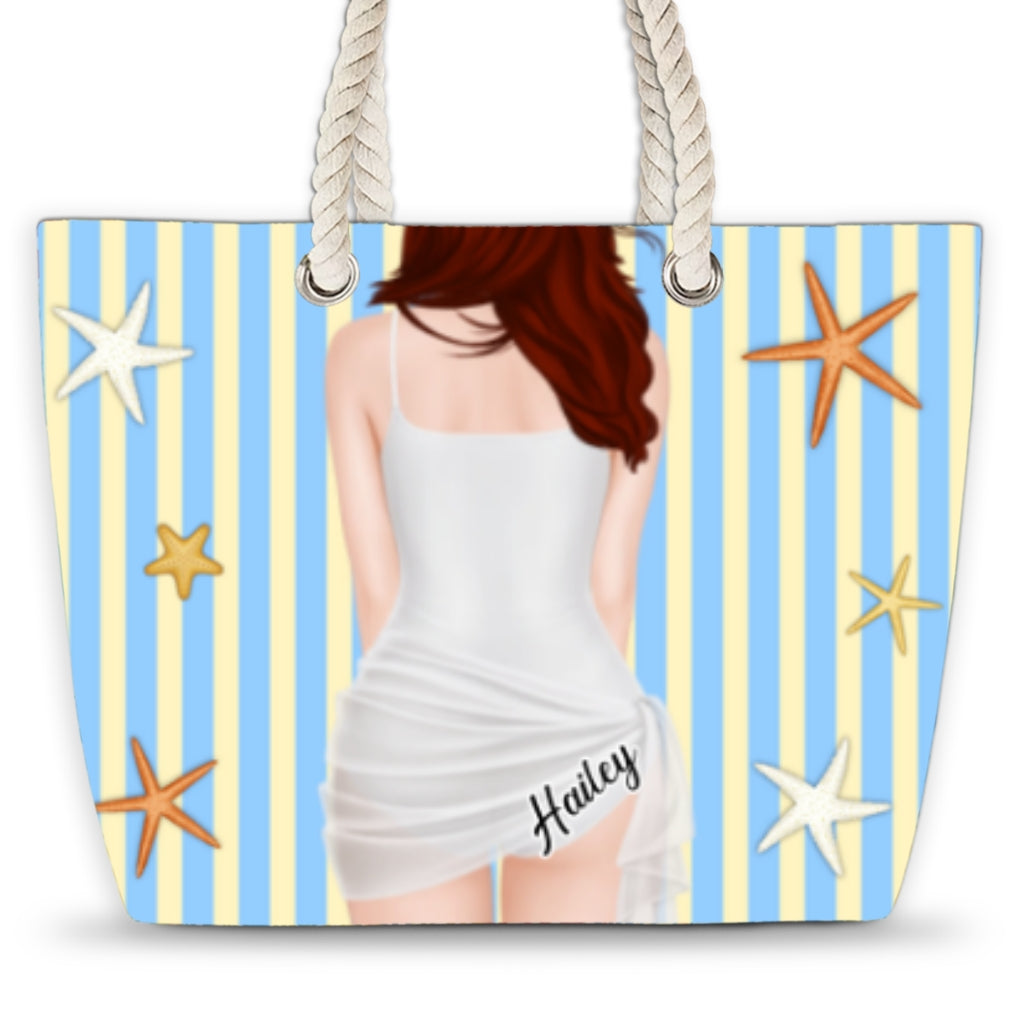 Sandy Cheeks - Personalized Beach Bag