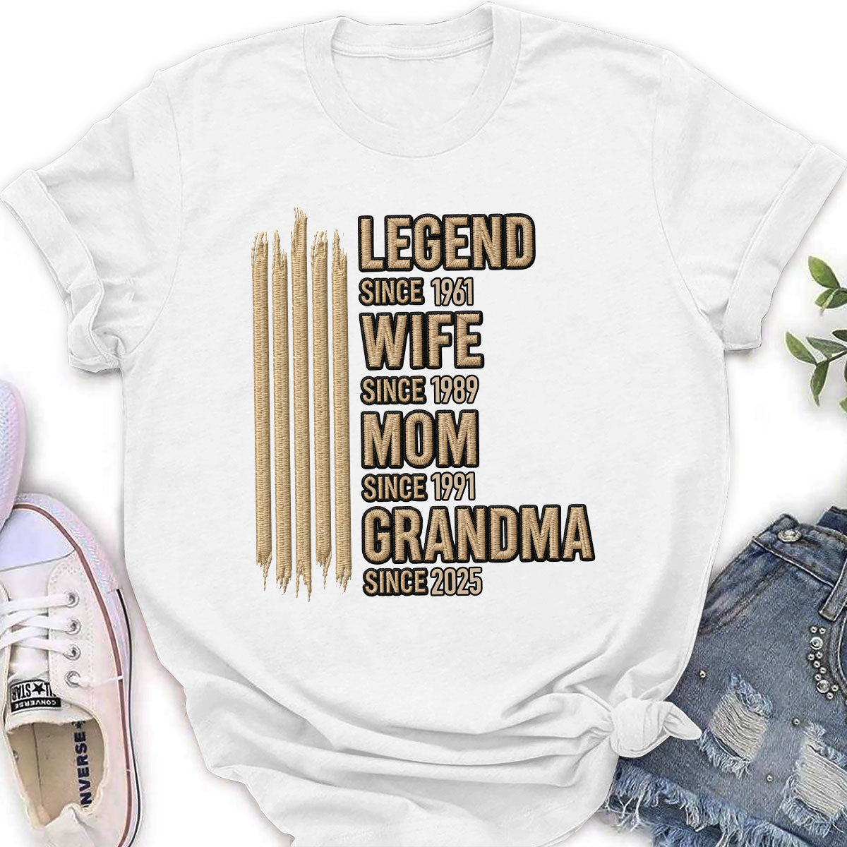 Custom Mother's Day Gift for Mom & Grandma • Grandma Mode On - Personalized Shirt