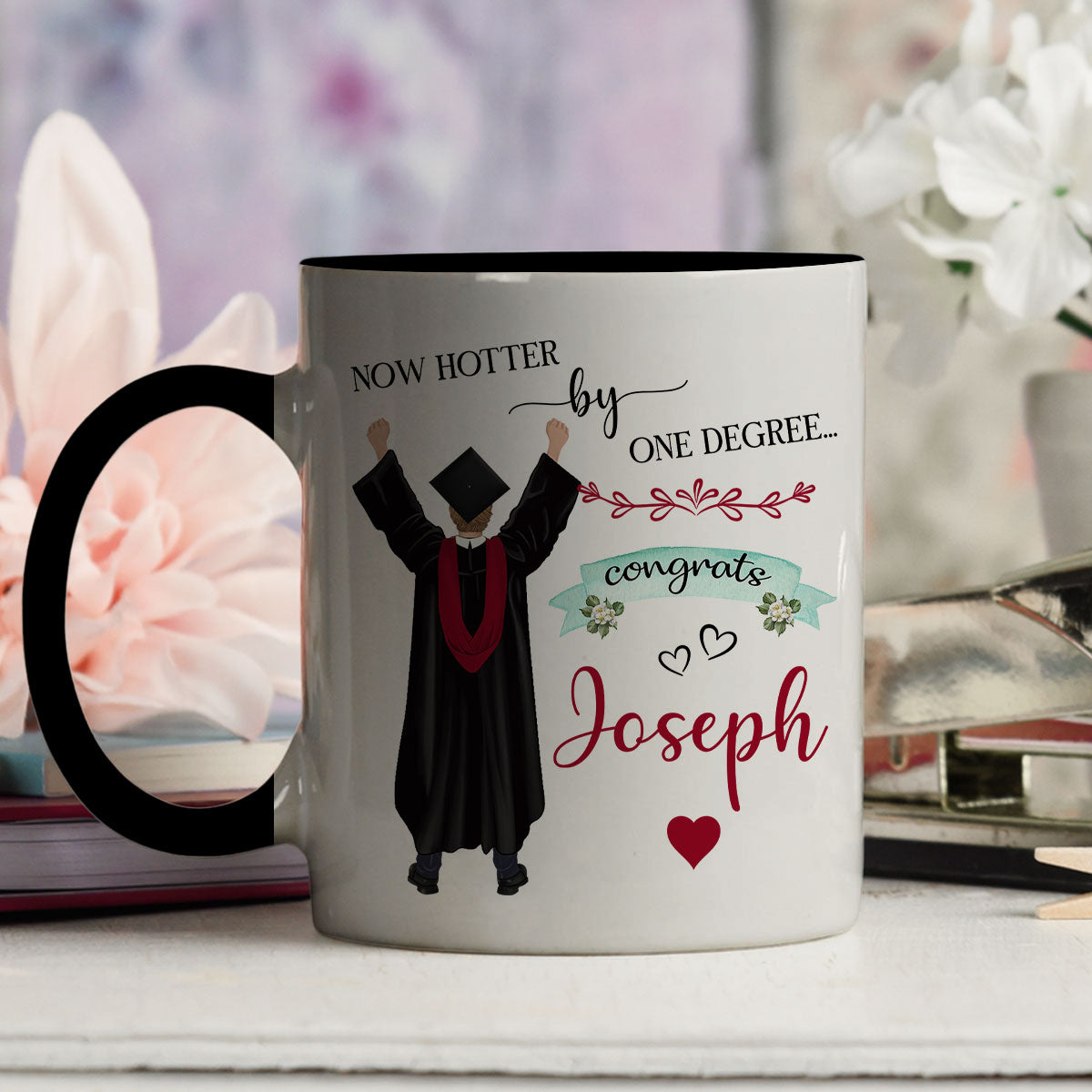 Custom Christmas & Birthday Keepsake Gift • Confidence Makes Dreams Come True - Personalized Accent Mug