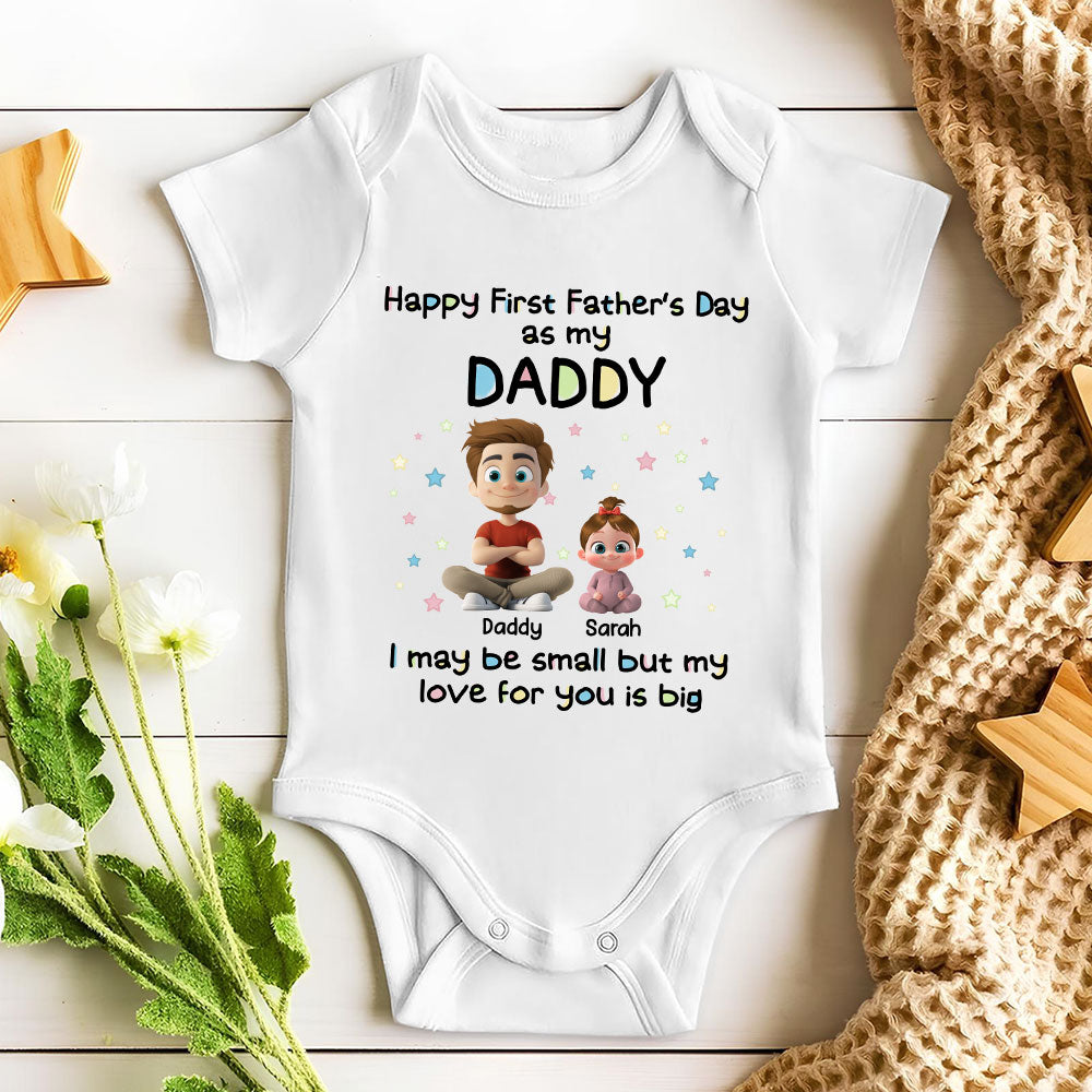 Our First Father Day - Personalized Baby Onesie