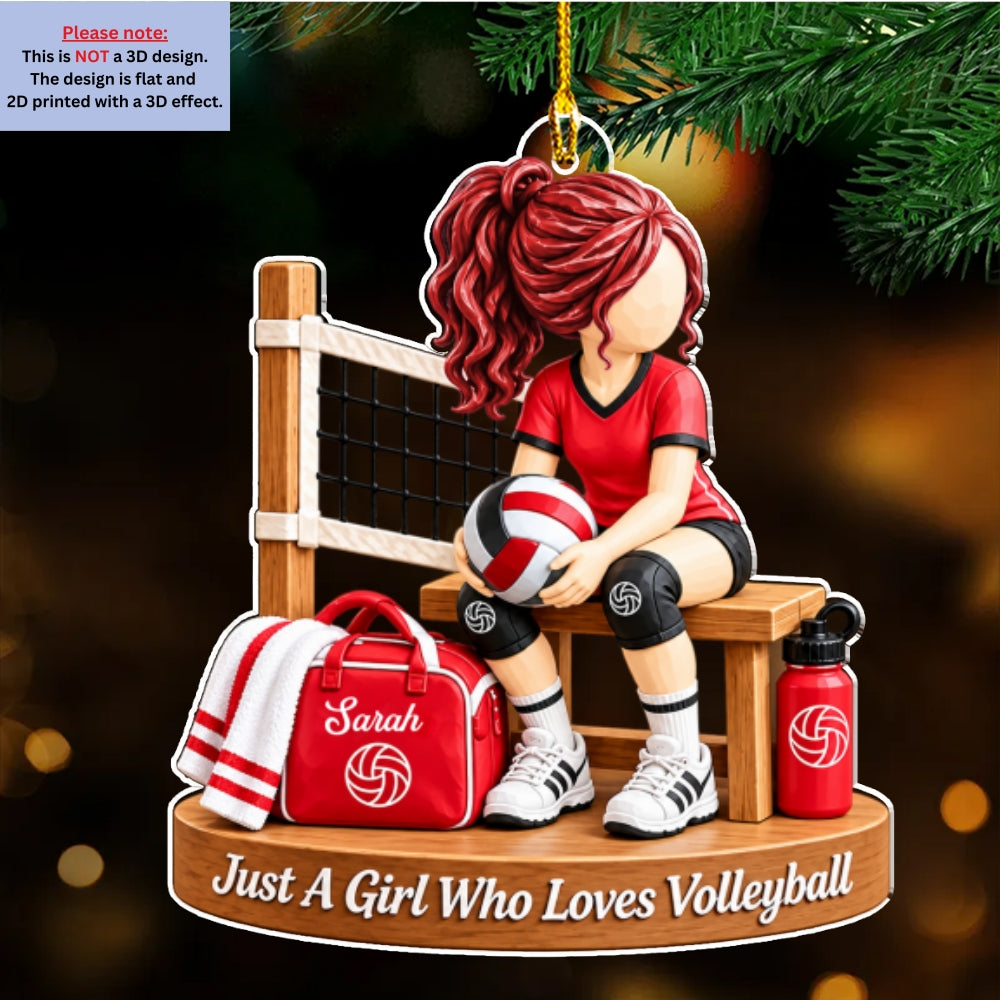 Play Hard Dream Even Bigger - Personalized Acrylic Ornament