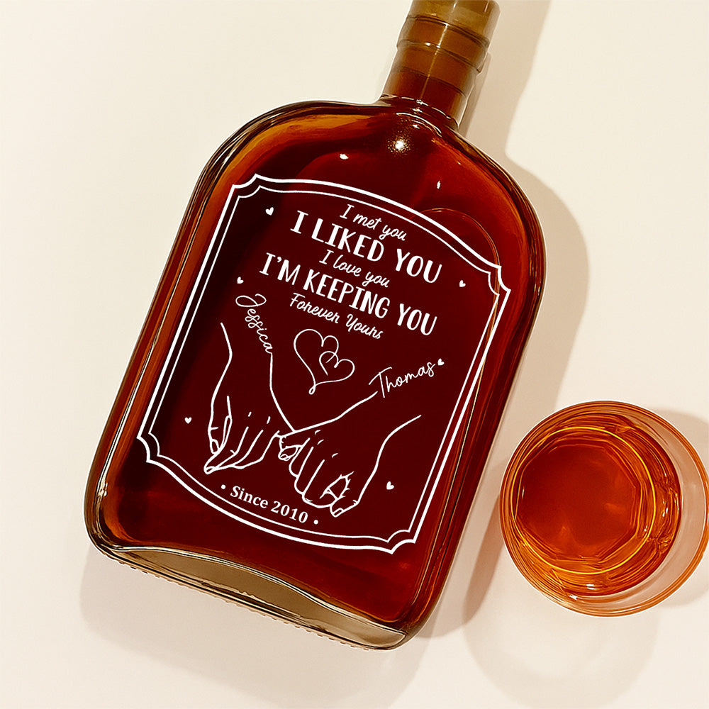 Forever Yours - Personalized Spirits Decanter