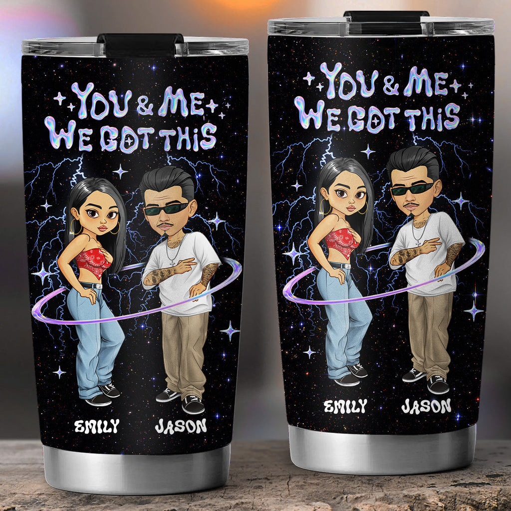 Couple Hologram - Personalized Tumbler